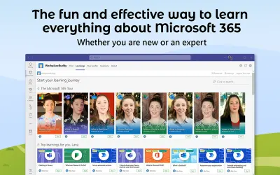 WorkplaceBuddy - where your colleagues stay up-to-date on the digital workplace for Microsoft 365 — screenshot