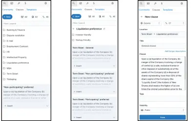 xLaw - knowledge management system for Microsoft 365 — screenshot