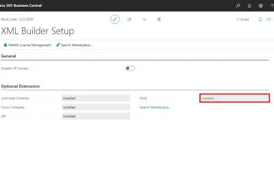 XML Builder - Gold for Microsoft 365 — screenshot