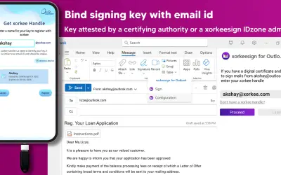 xorkeesign for Outlook for Microsoft 365 — screenshot