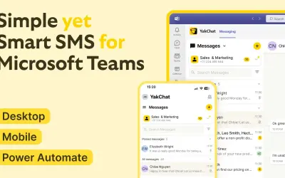 YakChat for Microsoft 365 — screenshot