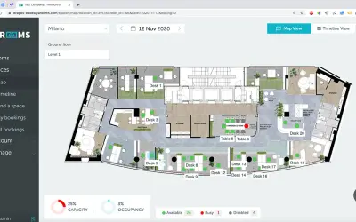 YAROOMS Workplace Experience Platform for Microsoft 365 — screenshot