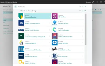 Yavrio Open Banking for Microsoft 365 — screenshot