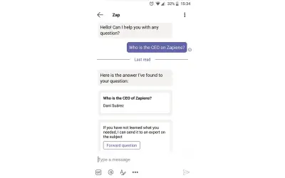 Zap for Microsoft 365 — screenshot