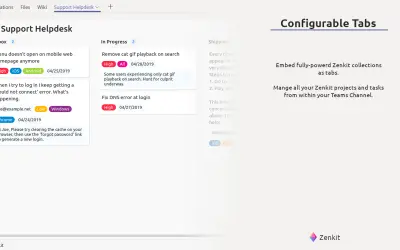 Zenkit for Microsoft 365 — screenshot