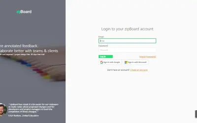 zipBoard for Microsoft 365 — screenshot