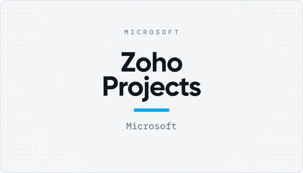 Zoho Projects — cover image
