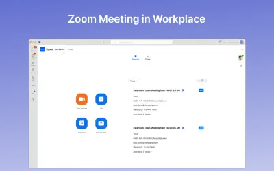 Zoom for Microsoft Teams for Microsoft 365 — screenshot