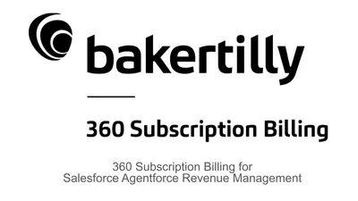 360 Subscription Billing for Agentforce Revenue Management (ARM) by Baker Tilly for Salesforce — screenshot