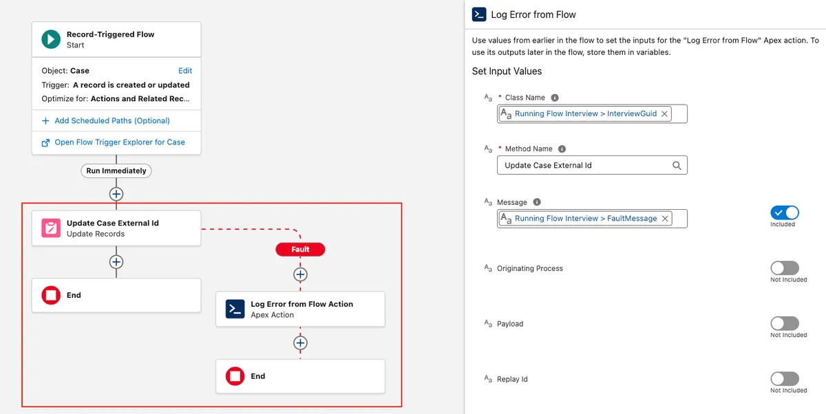 abilex Error Logging Framework — screenshot from the Salesforce AppExchange listing