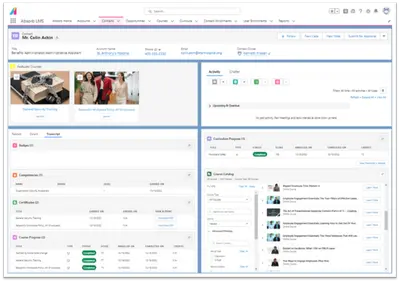 Absorb LMS App for Salesforce - Learning Management System Connector for Salesforce — screenshot