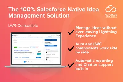 AC Ideas Ultimate: AI-Powered Idea Management for Salesforce for Salesforce — screenshot