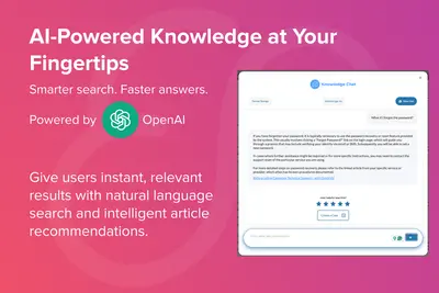 AC Knowledge Management Enterprise: OpenAI-Powered Knowledge Base on Salesforce for Salesforce — screenshot