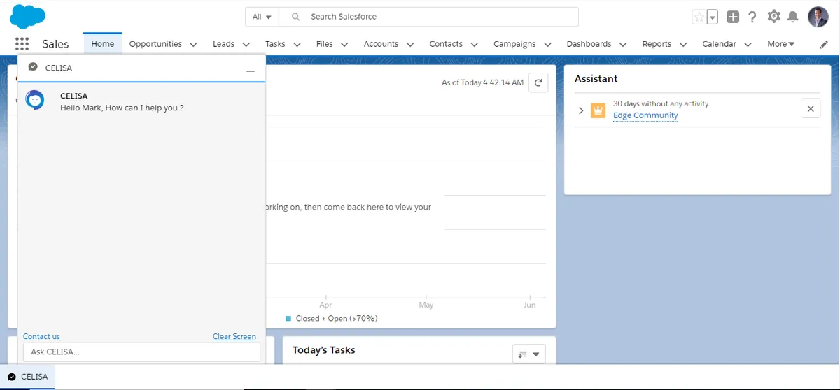 Accelor - Virtual Assistant (AVA) — screenshot from the Salesforce AppExchange listing