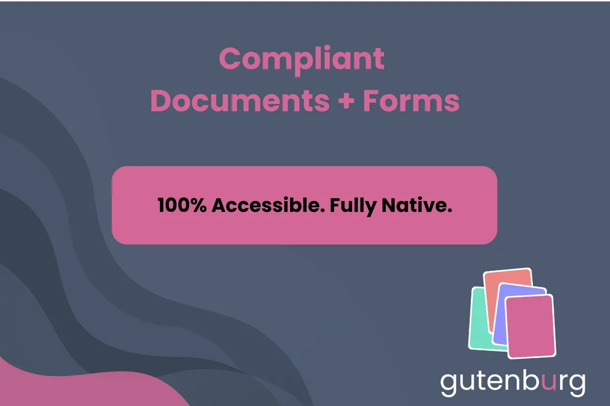 Accessible PDF Agent by Gutenburg — screenshot from the Salesforce AppExchange listing