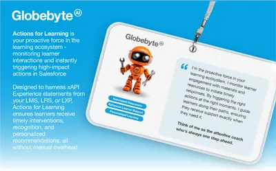 Actions for Learning for Salesforce — screenshot