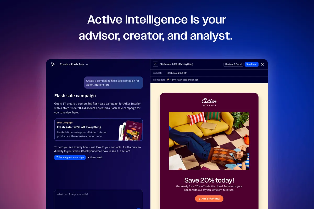ActiveCampaign — screenshot from the Salesforce AppExchange listing