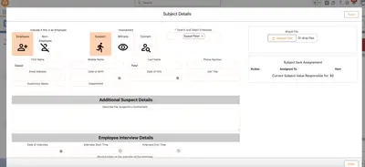AdmiralBridge Operational Loss Management for Salesforce — screenshot