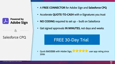 Adobe Acrobat Sign for Salesforce CPQ for Salesforce — screenshot