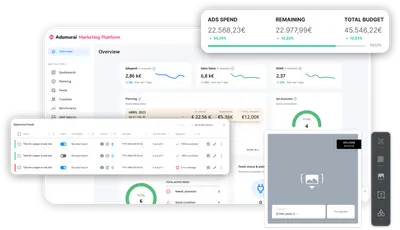 Adsmurai Marketing Platform for Feeds with Headless Integration for B2C Commerce for Salesforce — screenshot