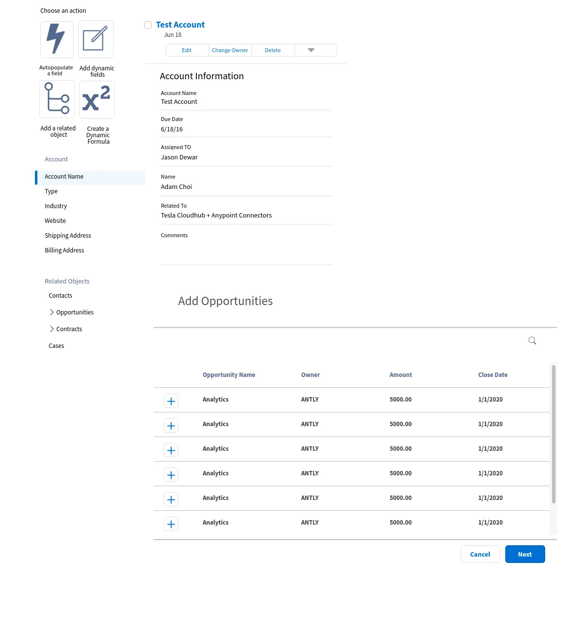 Advanced Lightning Record Creator — screenshot from the Salesforce AppExchange listing