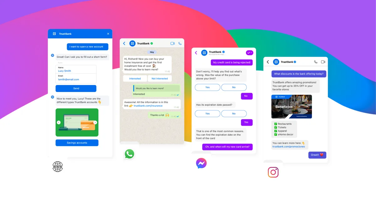 AgentBot — screenshot from the Salesforce AppExchange listing