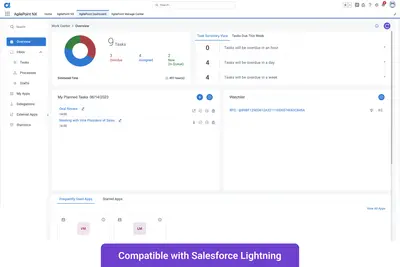 AgilePoint NX - Intelligent e-Form, Workflow and BPM for Salesforce for Salesforce — screenshot