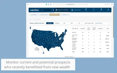 Aidentified Wealth and Relationship Intelligence for Salesforce — screenshot