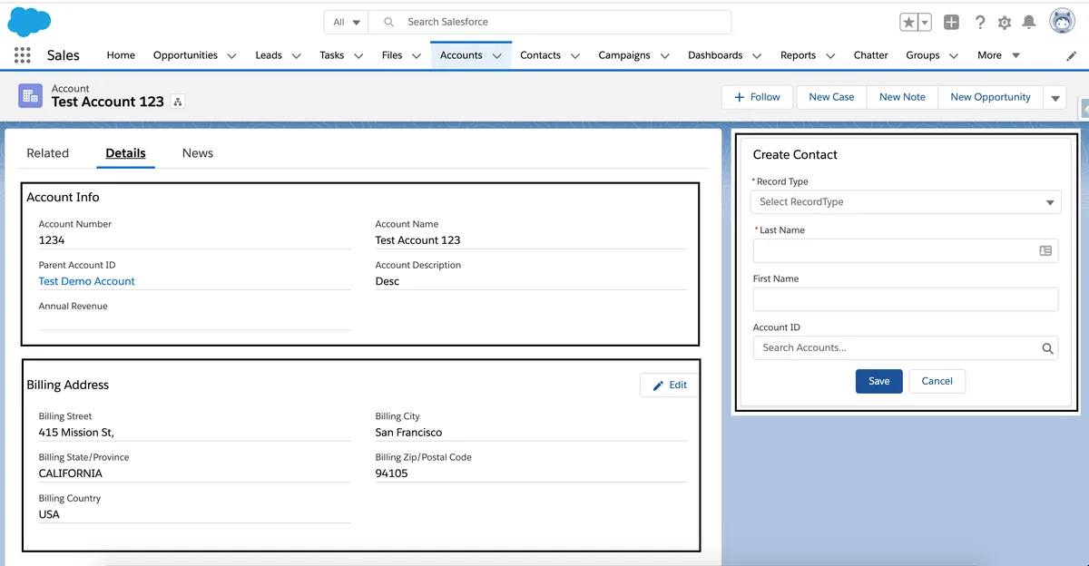 AL FORM GENERATOR — screenshot from the Salesforce AppExchange listing