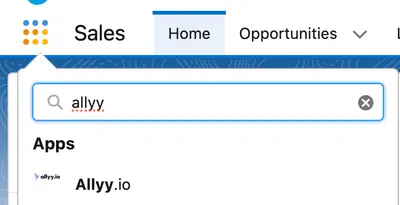 Allyy - Predictive AI App for Salesforce — screenshot