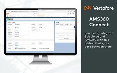 AMS360 Connect - Insurance Agency Management for Salesforce — screenshot