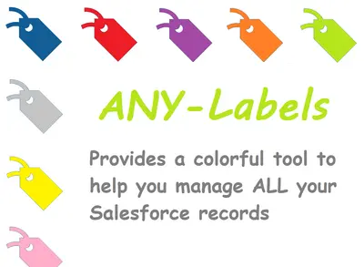 Any Label for Salesforce — screenshot
