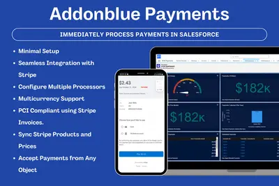 AOB Payments | Credit Card Processing, ACH, Subscriptions & Pay Links for Salesforce — screenshot