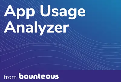 App Usage Analyzer from Bounteous for Salesforce — screenshot