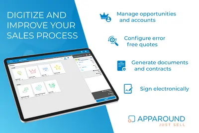 Apparound CPQ connector for SalesForce for Salesforce — screenshot