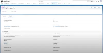 AppDirect for Salesforce® for Salesforce — screenshot