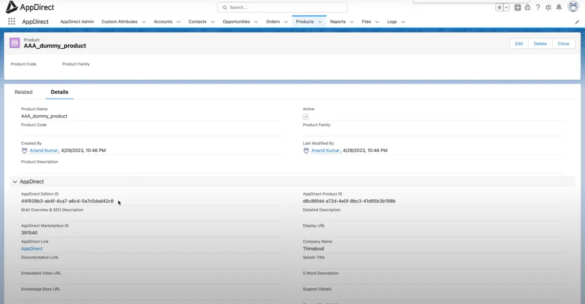 AppDirect for Salesforce® — screenshot from the Salesforce AppExchange listing