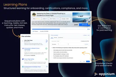 Appinium Learning Management System (LMS) | Training, Certification, Enablement for Salesforce — screenshot