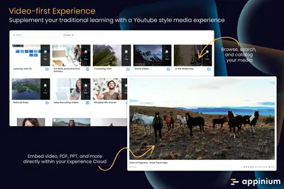 Appinium Video Enablement | Content Delivery & Engagement Analytics for Salesforce — screenshot