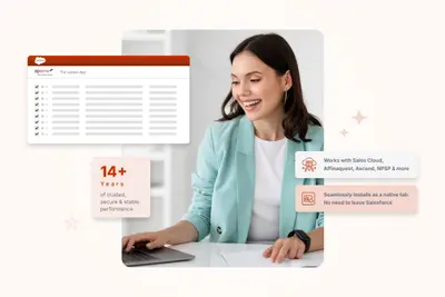 Apsona Suite of Salesforce Data Management Tools: Reporting, Doc Merge & More for Salesforce — screenshot