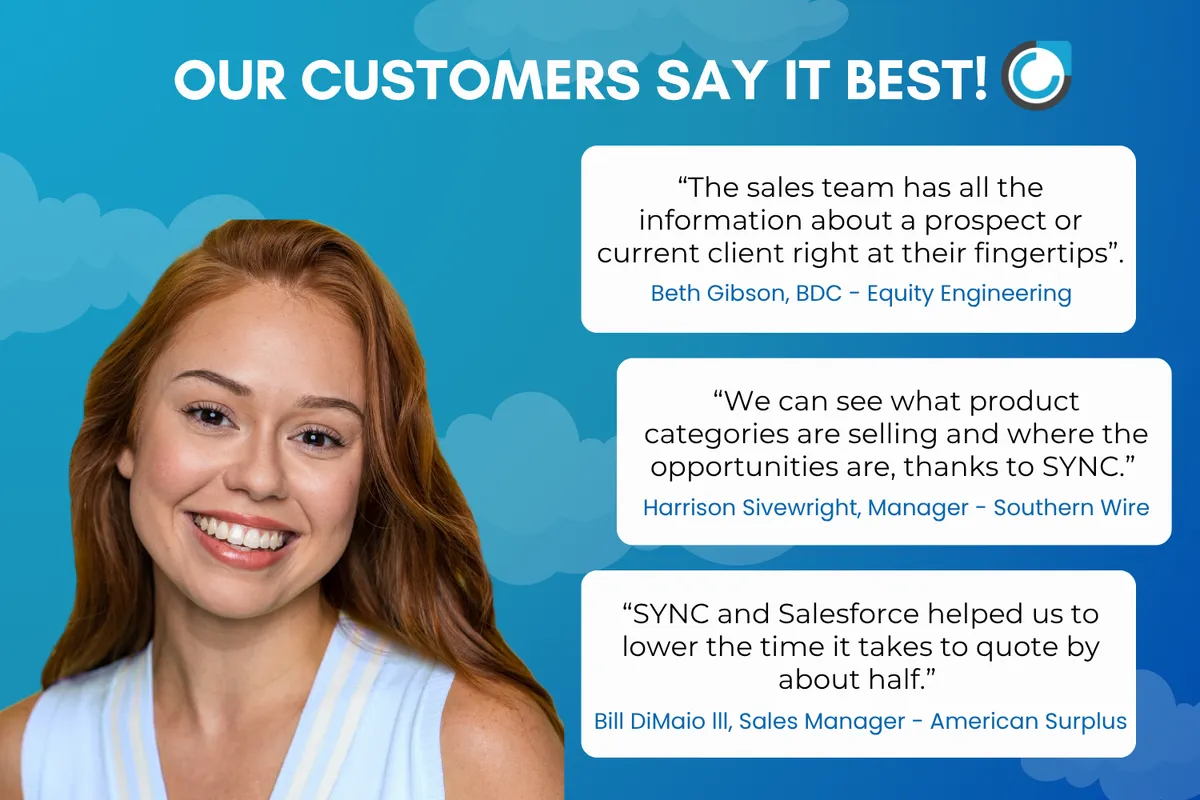 Aptean SYNC — screenshot from the Salesforce AppExchange listing