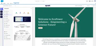 Arcsona Spark for Salesforce — screenshot