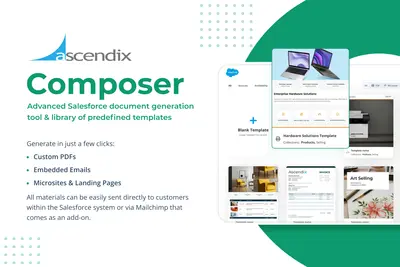 Ascendix Composer | 3-Step Document Generation for Salesforce for Salesforce — screenshot
