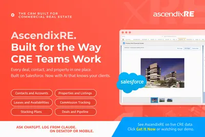 AscendixRE | AI-Powered CRM for Commercial Real Estate for Salesforce — screenshot