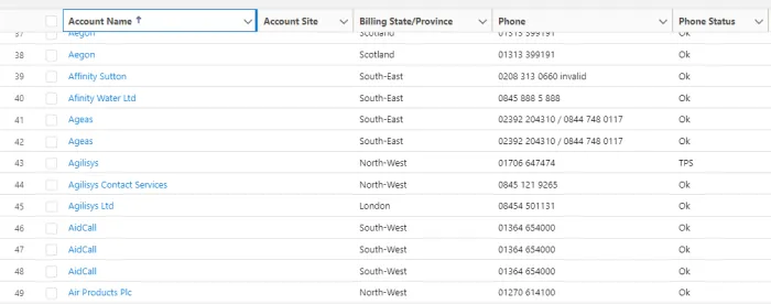 Asterlogic Compliance Tools — screenshot from the Salesforce AppExchange listing