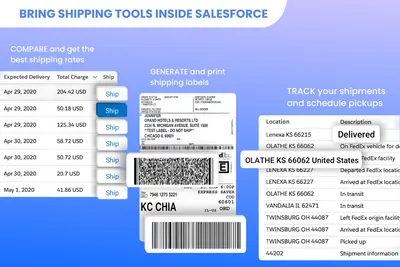 Astonous Ship | #1 Rated Multi-Carrier Shipping — FedEx, UPS, USPS, DHL & More for Salesforce — screenshot