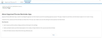 Astrea Approval Process reminder for Salesforce — screenshot