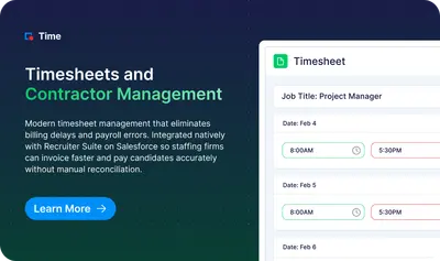 Asymbl Time | Automated Timesheet Workflow For Staffing Firms and Recruiters for Salesforce — screenshot