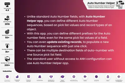 Auto Number Helper | Conditional Auto-Numbering in Salesforce for Salesforce — screenshot