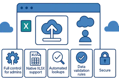 Automate bulk record updates from Excel with SmartUpload PRO for Salesforce — screenshot